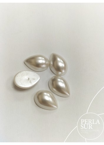 Cabujón lágrima 9x14mm