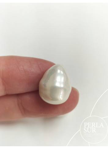 Pareja Perilla shell 1/2t 12x15mm barroca