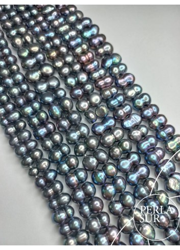 Akoya Baroque Twin Peacock