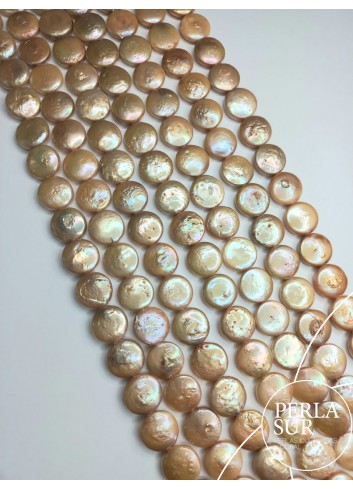 Coin 12mm Golden strand