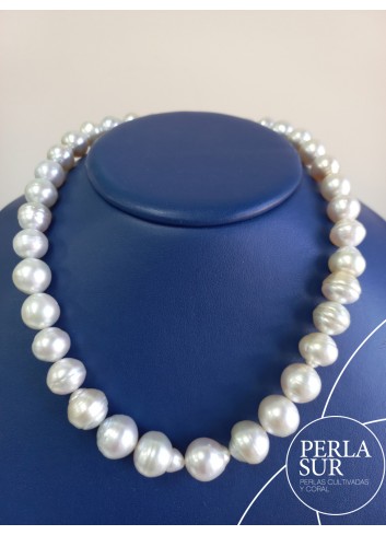 Collar perla australiana B 10 a 13'5mm 38p 43'5cm