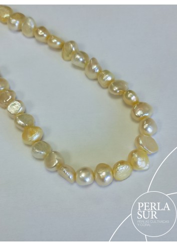 Strand 9-9'5mm Baroque Lemon