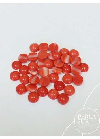 Cabujón 6mm antik coral japonés