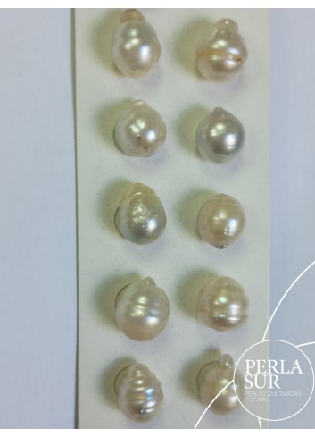 Perla Aus. 12-13mm Barroca Colgante L