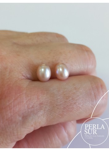 Par 6-6'5mm Lila Oval 1/2T. Color Natural