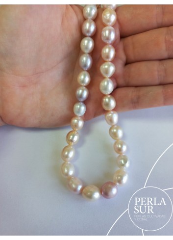 Strand drop 9-10mm natural colour