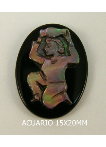 Acuario Ónix-Madreperla 15x20mm