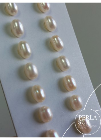 Par Oval 5x7mm 1/2T. Blanca