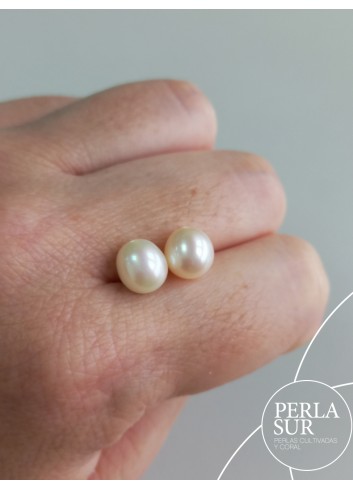 Par Oval 7'5/8x8'5mm 1/2T. Blanca