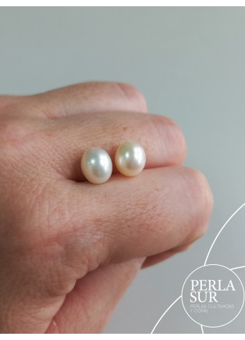 Par Oval 7'5/8x9mm 1/2T. Blanca