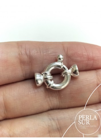 Sailor's clasp 12mm silver