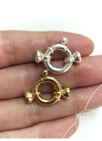 Sailor's clasp 14mm silver