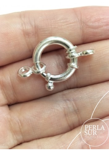 Sailor's clasp 16mm silver