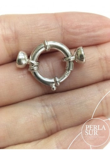 Sailor's clasp 16mm silver
