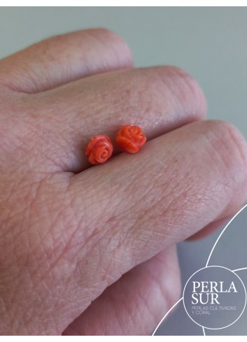 Par Rosa 6 a 7'5mm Coral Japonés