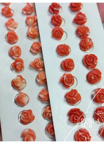 Par Rosa 7 a 8'5-9mm Coral Japonés