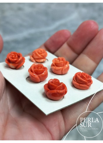 Par Rosa 13-14mm 1/2 T. Coral Japonés