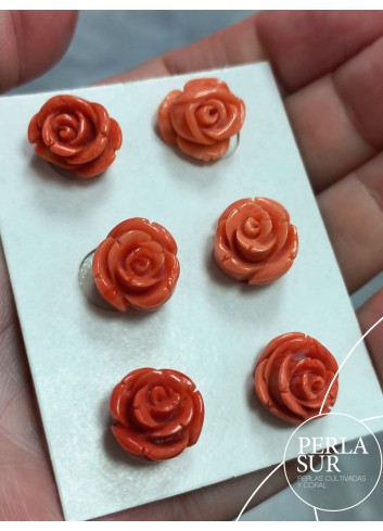 Par Rosa 13-14mm 1/2 T. Coral Japonés
