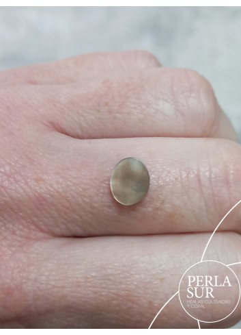 Sara 7x9mm Camafeo Nácar Tahití