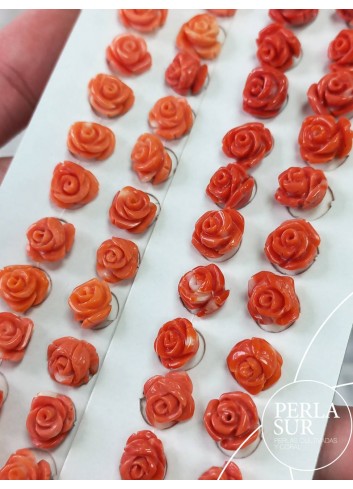 Par Rosa 10 a 11mm 1/2 T. Coral Japonés