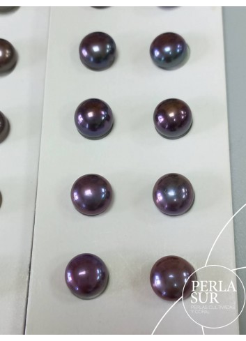 Par Botón Azul 10-10'5mm 1/2t Peacock