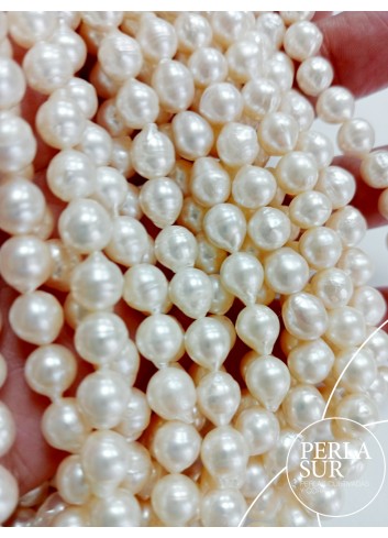 0266125 - Hilo perla AKOYA 6-6'5mm muy barroco