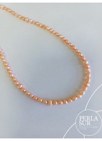 Baroque Drop Autumn 4-6mm 39cm strand