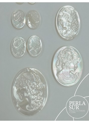 Surtido Camafeos Nácar Australiana