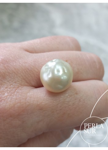 Perla Aus. champagne 15mm barroca