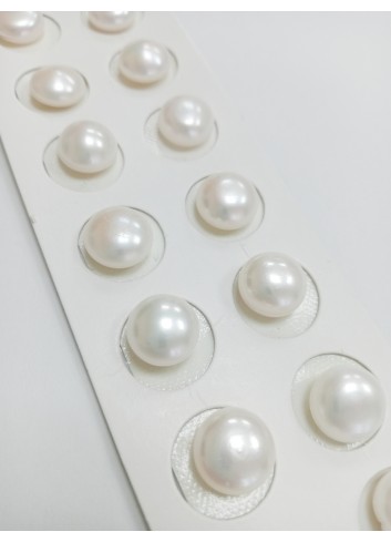 copy of Pareja perla botón 12-13mm ALTA blanca