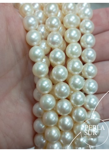 Necklace 8-8´5mm Round Akoya Pearls
