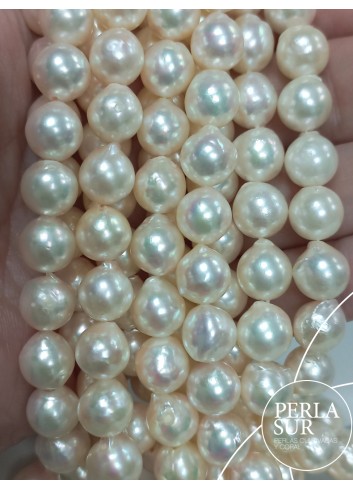 Hilo perla AKOYA 8'5-9mm Barroca