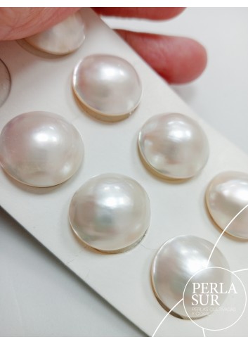Perla mabe oval 16x17mm