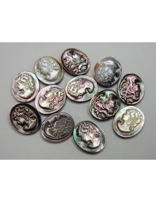 Camafeo Tahití 12x10mm