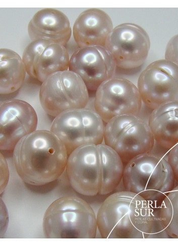 Perla barroca lila 8-8.5mm pasada