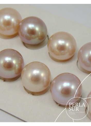 Perla esférica 9-9.5mm color natural