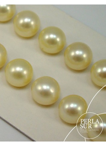 Perla esférica 8.5-9mm golden