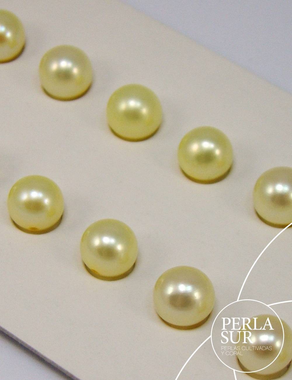Perla esférica 5.5-6mm golden
