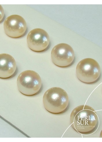 Par 7-7'5 mm 3/4 Perla Dorada Akoya