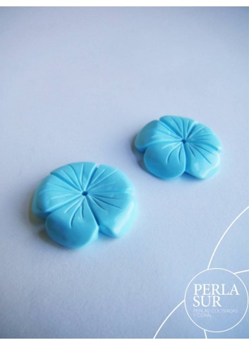 Pareja Flor 5 pétalos 15mm T.Rec.