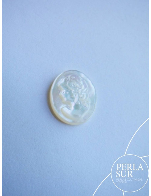 Sara 10x12mm Camafeo Nácar Australiana