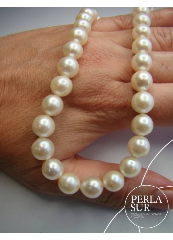 Necklace 8´5-9 mm Choker Akoya Pearls