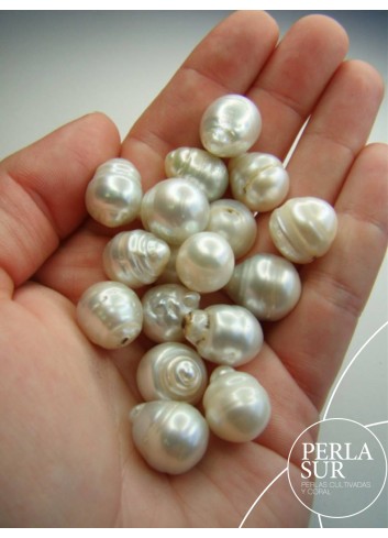 Perla Australiana 15mm Barroca Colgante