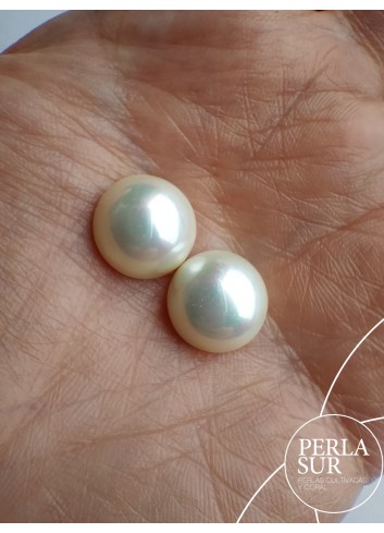 Mabe shell 12mm blanca