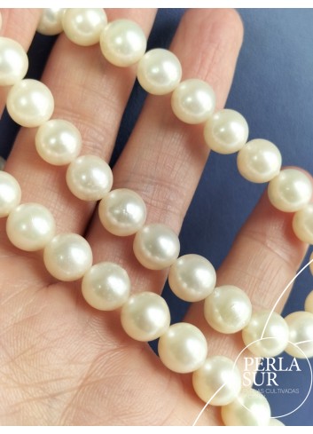 Necklace 8-8´5 mm Round Akoya Pearls