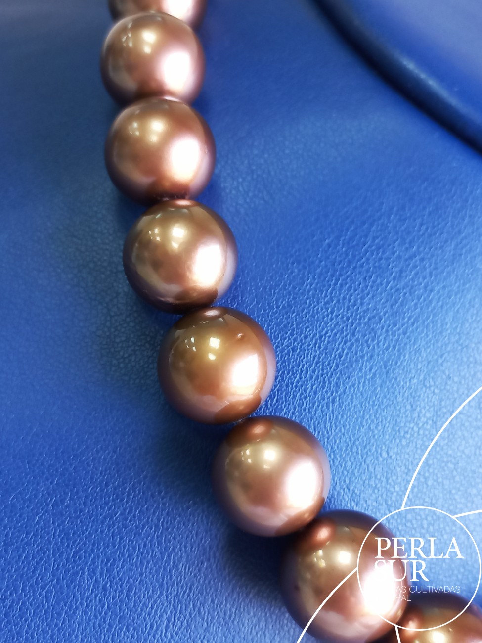 Collar Chocolate 12X15mm Redondo