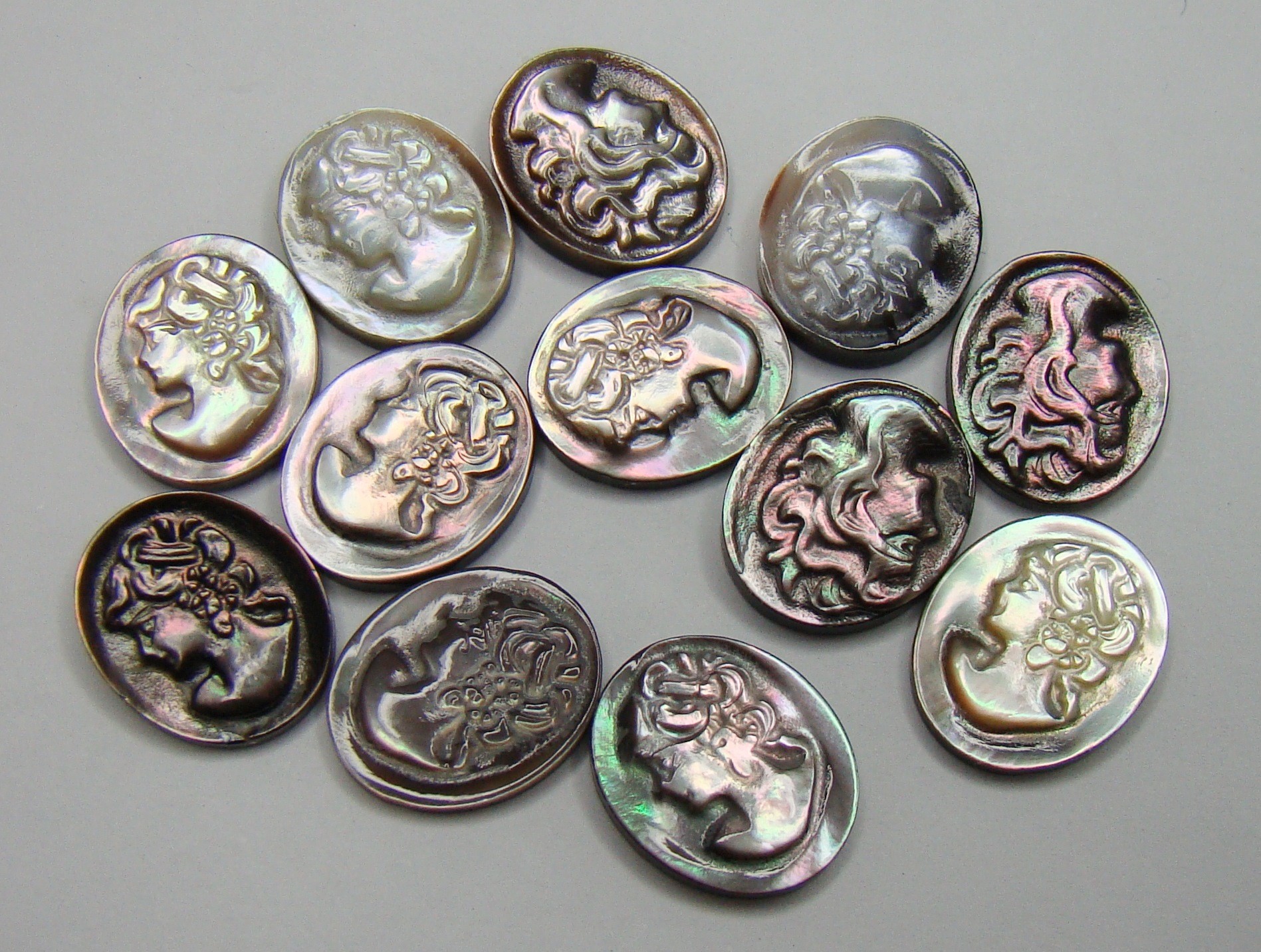Camafeo Tahití 12x10mm