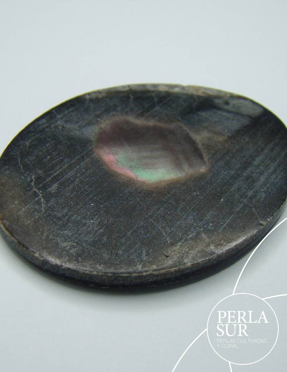 Oval 38X48mm Camafeo Tahití