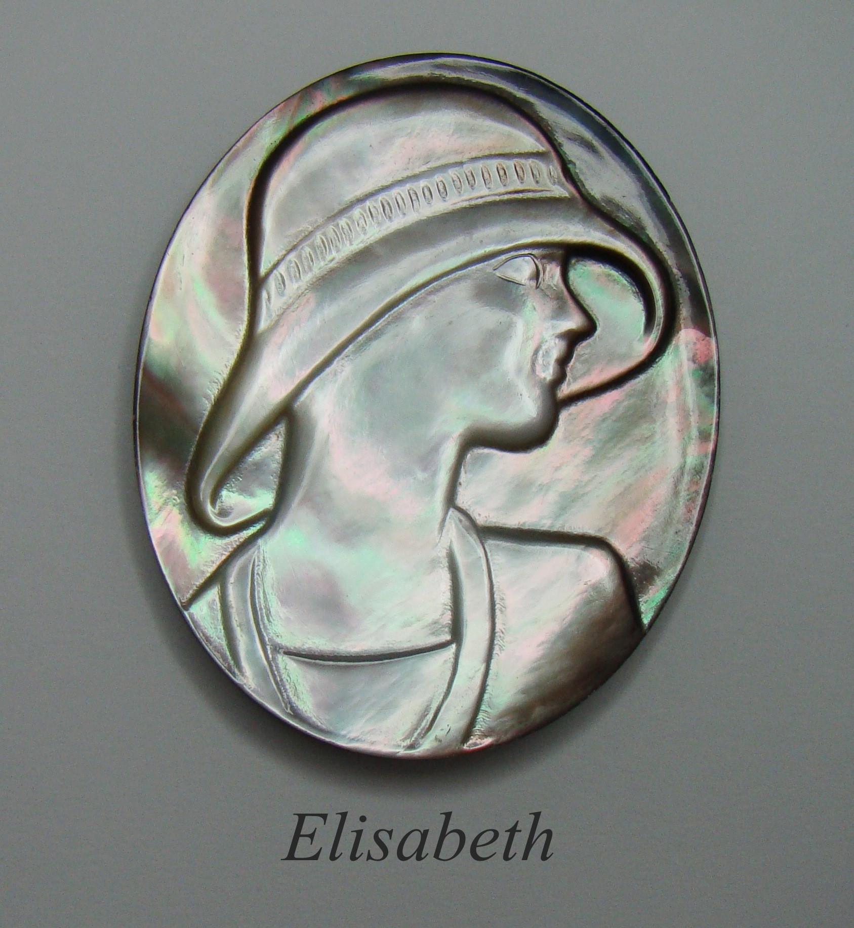 Elisabeth 45x55mm Camafeo New Faces Tahití