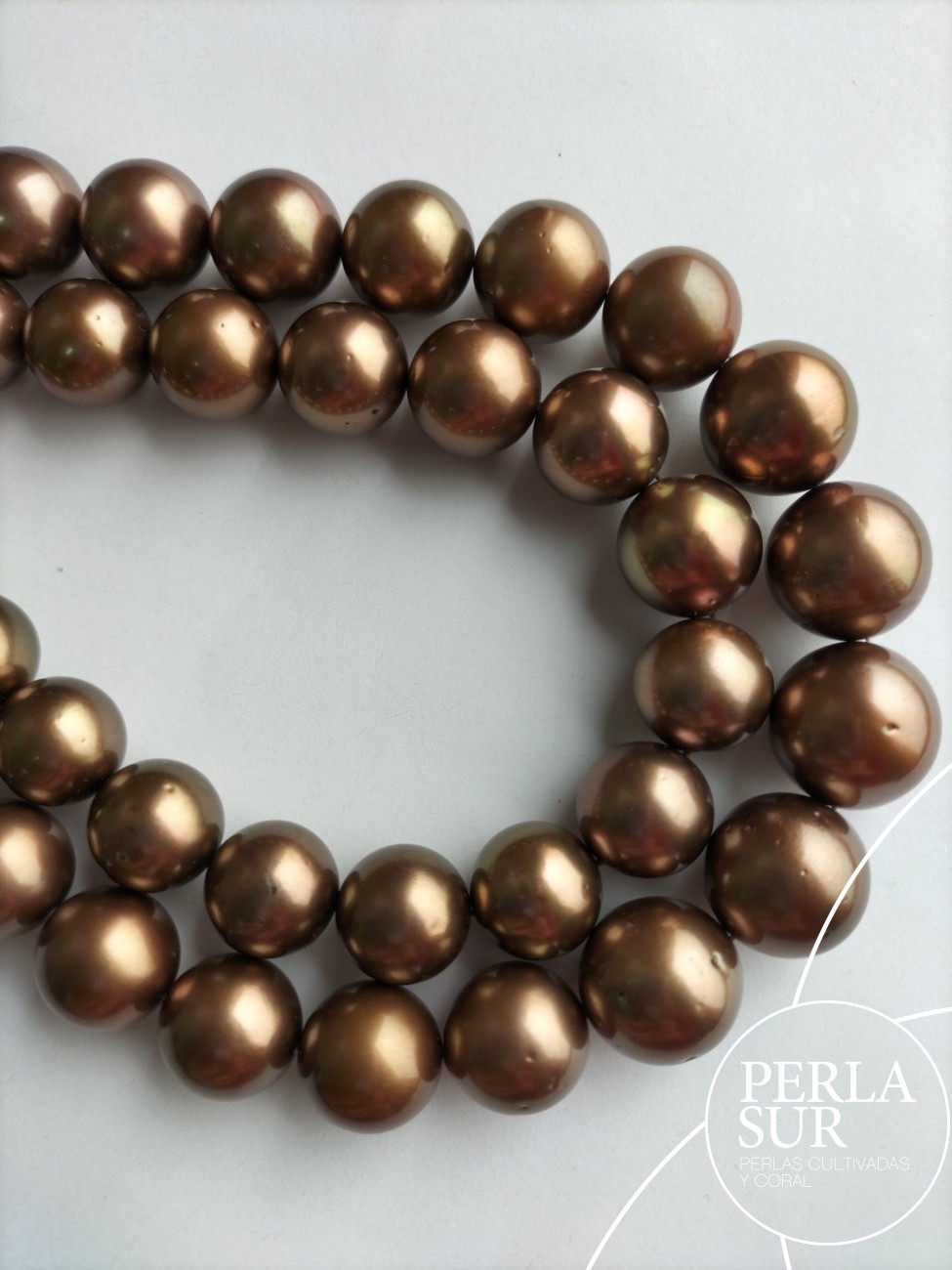 Collar Chocolate 11x13mm Redondo